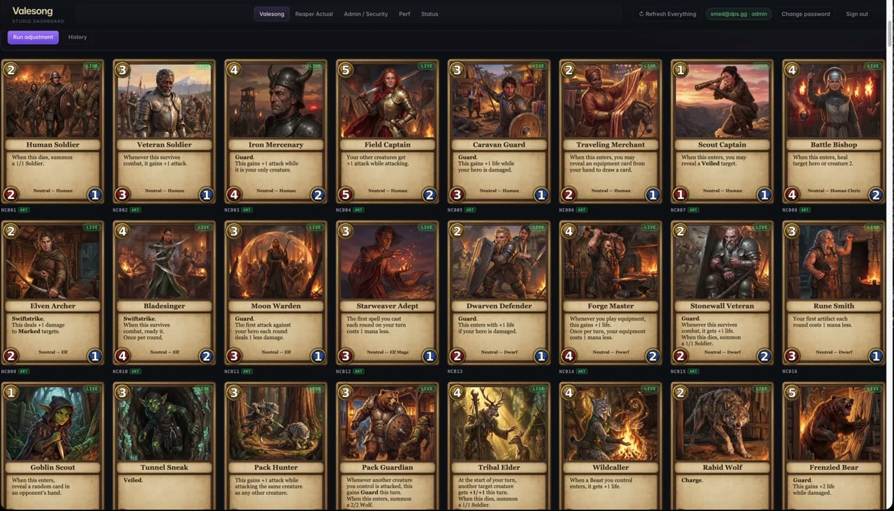 Making of Valesong, Episode 1: How we made the Card Art in Valesong